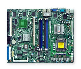 Supermicro PDSMi-LN4+ Xeon 3200 LGA775 DDR2 SATA2 4xGbE PCIx ATX MBD-PDSMi-LN4+ Full Warranty