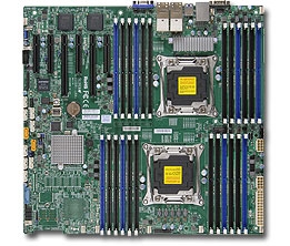 Supermicro MBD-X10DRI-LN4+ Motherboard 24x 288-pin Dual socket GbE LAN ports SATA3 controller Full Warranty