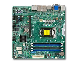 Supermicro MBD-X10SLQ LGA1150 Socket H3 Supports 4th Generation 6 SATA Core dual GbE LAN Port HD audio DOM power connector SPDIF Out Header AMT 9.0, vPro UEFI BIOS support Full Warranty