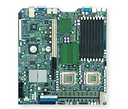 Supermicro MBD-X7DBR-3 Dual LGA771 Socket GbE LAN Port ATI Graphics SATA SIMSO  20Gbps Full Warranty