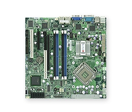 Supermicro X7SBL-LN2 Server Board UP Xeon 3300 LGA775 Quad-Core DDR2 SATA2 IPMI Dual-GbE PCIe uATX MBD-X7SBL-LN2 Full Warranty