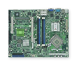 Supermicro X7SBi-LN4 Server Board UP Xeon 3300 LGA775 DDR2 SATA2 IPMI Quad-GbE PCIx ATX MBD-X7SBi-LN4 Full Warranty