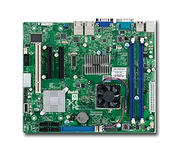 Supermicro MBD-X7SLA-H Board Atom SATA RAID IPMI GbE PCIe FlexATX MBD-X7SLA-H Full Warranty