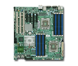 Supermicro MBD-X8DA6 Dual LGA 1366 6 SATA Ports via ICH10R LSI2008 8 SAS RAID Controller Dual GbE LAN Ports Realtek ALC883 Audio Full Warranty