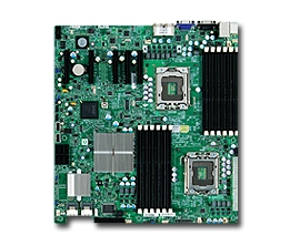 Supermicro MBD-X8DT6 Dual LGA 1366 6 SATA Ports via ICH10R LSI2008 8 SAS ports RAID Controller Dual GbE LAN Ports Integrated Matrox G200eW graphics Full Warranty