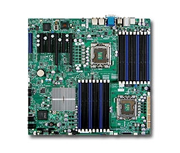 Supermicro MBD-X8DTN+-F Dual LGA 1366 6 SATA Ports via ICH10R Dual GbE LAN Ports IPMI 2.0 Matrox G200eW Graphics Full Warranty