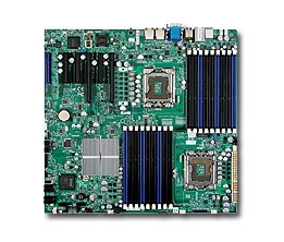 Supermicro MBD-X8DTN+-F-LR Dual LGA 1366 6 SATA Ports via ICH10R Dual GbE LAN Ports IPMI 2.0 Full Warranty