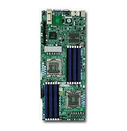 Supermicro MBD-X8DTT-HIBQF+ Dual LGA 1366 Dual GbE LAN Ports Mellanox ConnectX-2 QDR Infiniband 40Gbps Controller w/QSFP connector Integrated Matrox G200eW Graphics IPMI 2.0 Full Warranty