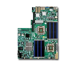 Supermicro MBD-X8DTU-6TF+-LR Dual LGA 1366 6 SATA Ports via ICH10R Dual 10 Gigabit w/SPF Dual GbE LAN Ports IPMI 2.0 8 ports SAS LS2108 RAID Controller Matrox G200eW Graphics Full Warranty