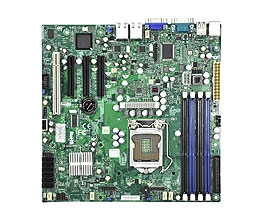 Supermicro X8SIL-V Server Board Xeon 3400 LGA1156 Quad-Core DDR3 SATA2 RAID GbE PCIe mATX MBD-X8SIL-V Full Warranty