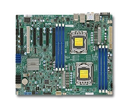 Supermicro MBD-X9DAL-i Dual Socket B2 LGA1356 10 SATA Ports Dual Port GbE LAN IPMI 2.0 Full Warranty