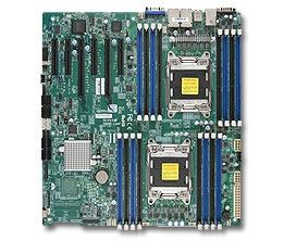 Supermicro MBD-X9DRE-LN4F Intel Dual Socket R(LGA2011) 10 SATA Ports Quad-Port GbE LAN Full Warranty