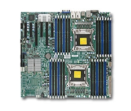 Supermicro MBD-X9DRE-TF+ Intel Dual Socket R(LGA2011) 6 SATA Ports Dual-Port 10GBase-T Full Warranty