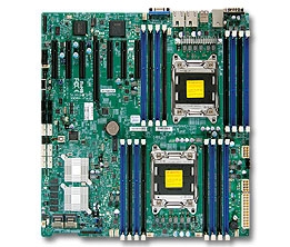 Supermicro MBD-X9DRH-7F Dual Socket R(LGA 2011) 10 SATA Ports 8 SAS Ports from LSI2208 Dual Port GbE LAN IPMI 2.0 Full Warranty