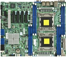 Supermicro MBD-X9DRL-3F Dual Socket R(LGA 2011) SATA2 SATA3 Ports 8 ports SAS 2 GbE Ports IPMI 2.0 Full Warranty