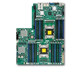 Supermicro MBD-X9DRW-7TPF+ Dual Socket R(LGA 2011) SATA2 SATA3 Ports SAS2 via LSI 2208 HW RAID GbE Ports Dual port 10G SFP+ IPMI 2.0 Motherboard Only Full Warranty
