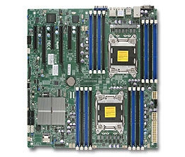 Supermicro MBD-X9DRi-F Intel Dual Socket R(LGA2011) 10 SATA Ports  Dual-Port GbE LAN Full Warranty