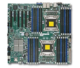 Supermicro MBD-X9DRi-LN4F+ Intel Dual Socket R(LGA2011) 10 SATA Ports Quad-Port GbE LAN Full Warranty