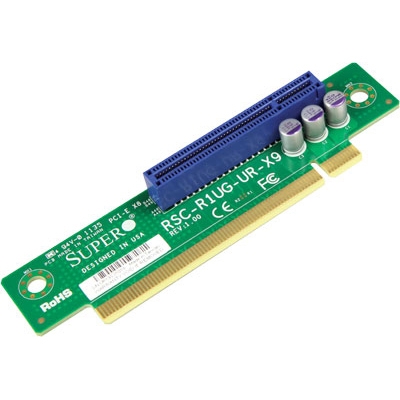Supermicro RSC-R1UG-UR-X9 1U RHS Riser Card -Gen2 / Gen3 Support