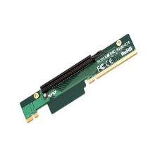 Supermicro RSC-R1UU-E16 1U, UIO Slot Riser Card, Left Side