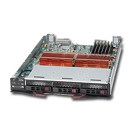 Supermicro SBI-7125C-S3 Quad-core/dual-core Xeon DDR2 blade module, for superblade SBE-710E