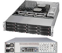 Supermicro SSG-6027R-E1CR12N SuperStorage Server 2U Rackmount