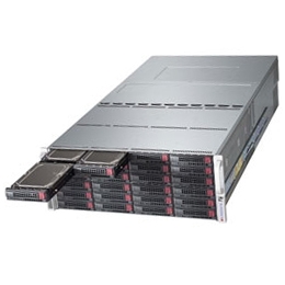 Supermicro SuperStorage Server 6047R-E1R72L Dual Socket R LGA2011 4 ports GbE Controller 72 SAS2/SATA3 HDDs 3xIT mode SAS2 Storage Controllers LSI 2308 Server Remote Management IPMI 2.0 Triple redundant platinum level power supply Full Warranty