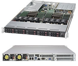 Supermicro SYS-1028U-TR4+ SuperServer (Black) Full Warranty