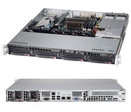 Supermicro 1U Server SYS-5018D-MTRF Barebone Single socket H3 LGA 1150 supports Intel Xeon E3-1200 Intel C224 Express PCH 4x 3.5" Hot-swap SATA3 HDD bays Dual GbE LAN ports IPMI 2.0  400W Redundant Power Supplies Full Warranty