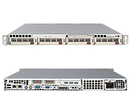 Supermicro 1U Server SYS-6014P-32 Barebone 700W Cold-swap Power supply Dual FC-mPGA4 4 Hot-swap 3.5'' drive bays ATI RageXL 8MB Dual Gigabit Ethernet Controller IPMI2.0 Full Warranty <font id = "special_E3_164T">Free Ground Shipping</font>