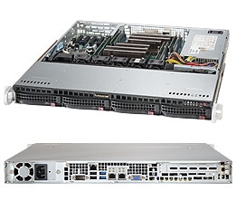 Supermicro SYS-6018R-MT SuperServer (Black) Full Warranty