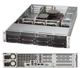 Supermicro SYS-6028R-WTR SuperServer (Black) Full Warranty