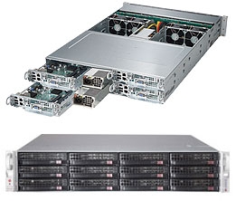 Supermicro SYS-6028TP-HTR SuperServer (Black) Full Warranty