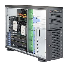 Supermicro SYS-7048A-T SuperServer (Black) Full Warranty