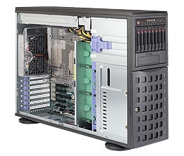 Supermicro SYS-7048R-C1R SuperServer (Black) Full Warranty