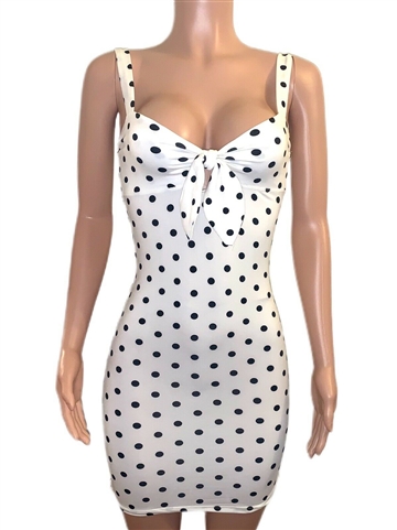 white_polka_dot_body_con_dress