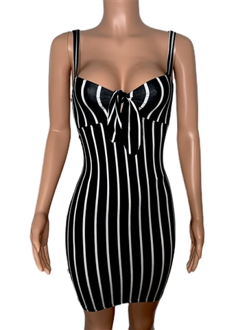 sexy_black_striped_body_con_dress