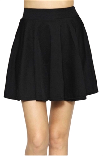 sexy_black_circle_skater_mini_skirts
