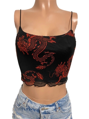 dragon_print_mesh_crop_top