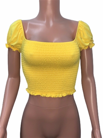 yellow_smocked_crop_top