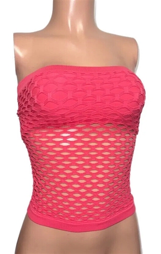 pink_net_tube_top