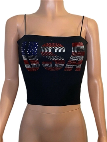 rhinestone_bling_usa_crop_tank_top