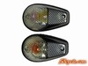 Carbon Fiber Look Flush Mount Signal Lights