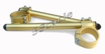 VORTEX GP Clip on Handlebars - Gold - Clearance