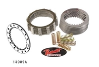 2013-2024 Kawasaki ZX6R 636 Barnett Complete Clutch Rebuild Kit with Kevlar Friction + Steel Plates + Springs + OEM Double Steel Plate