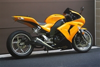 2006-2007 Kawasaki ZX10 Brock's Performance Alien Head Full Exhaust System 14" Muffler (390989)