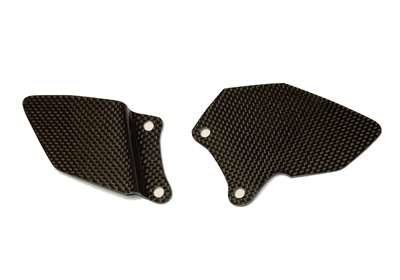 2003-2022 Honda CBR600RR Carbon Fiber Heel Guards