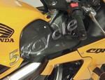 1999-2000 Honda CBR600 F4 CarbonWorks Carbon Fiber Ram Air Intake Covers