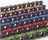 EK 520 MVXZ 120 link X-Ring Chain with Clip Master Link - Green
