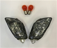 Clear Alternatives 1997-2003 Honda CBR1100XX Smoke Front Turn Signals (CTS-0025-F-S)